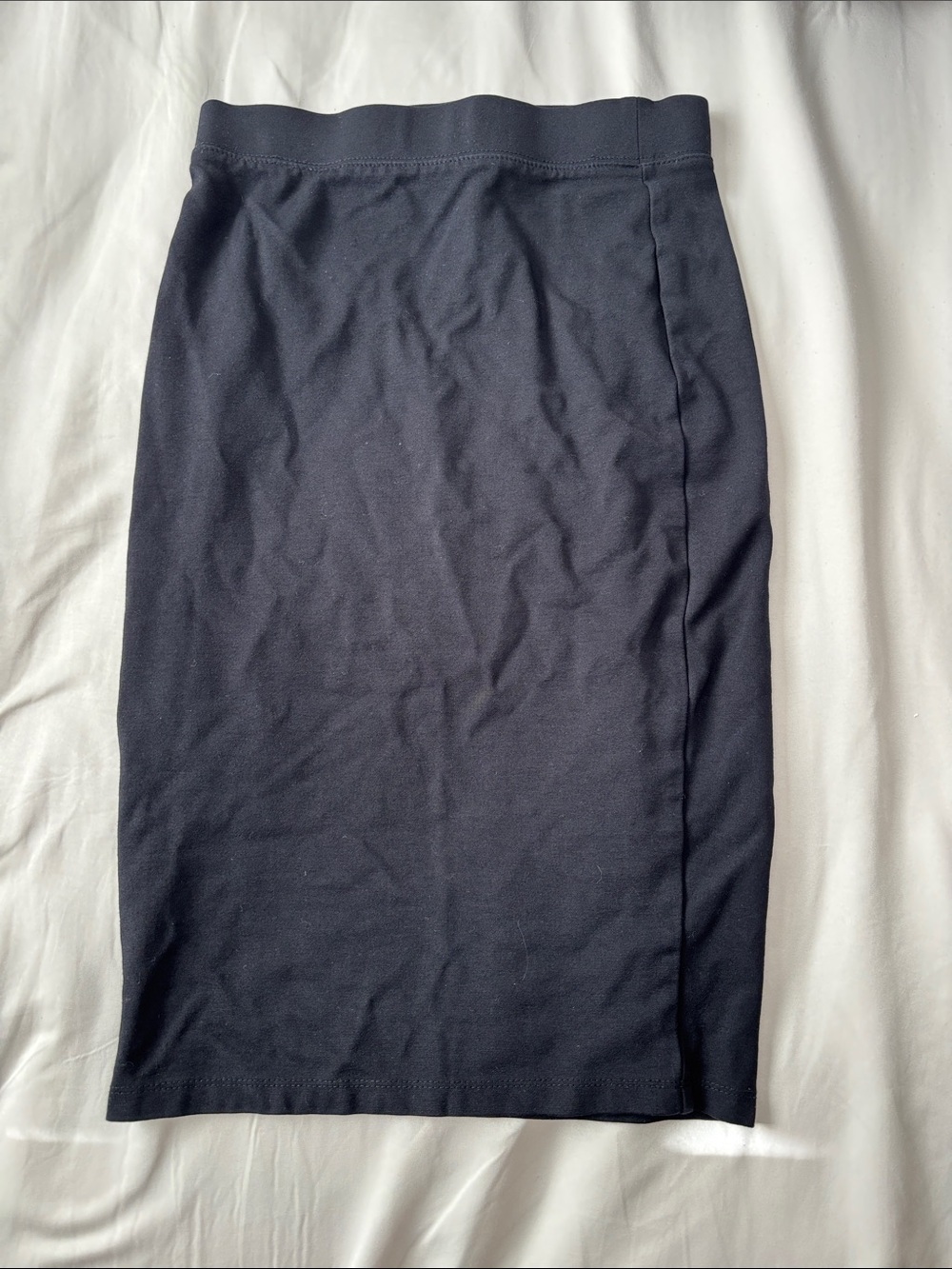 iris Black Pencil Skirt